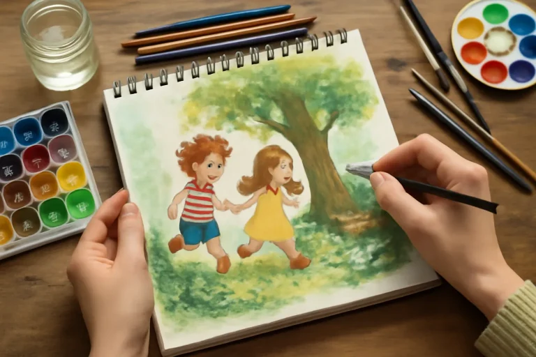 C&oacute;mo ilustrar libros infantiles: gu&iacute;a pr&aacute;ctica para crear im&aacute;genes atractivas