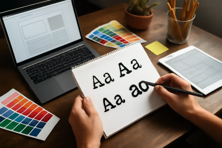 choosing fonts for web design