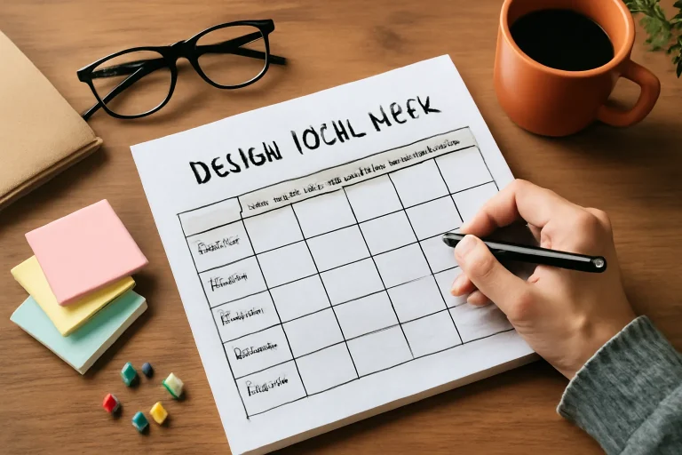 design ideal week