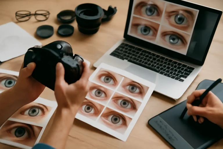 C&oacute;mo desarrollar fotograf&iacute;a de archivo de ojos para mejorar tu portafolio