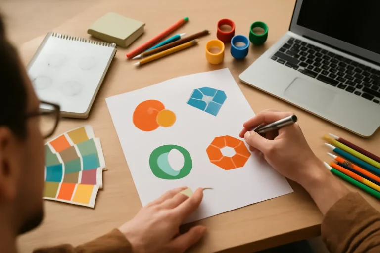 Diseños de logos flat: guía completa para crear logotipos modernos y minimalistas