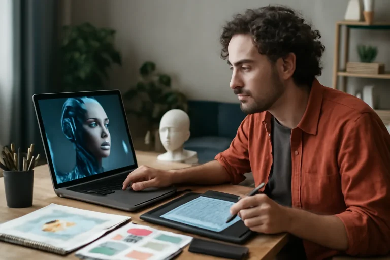 Dise&ntilde;o freelance en la era de la inteligencia artificial: desaf&iacute;os y oportunidades