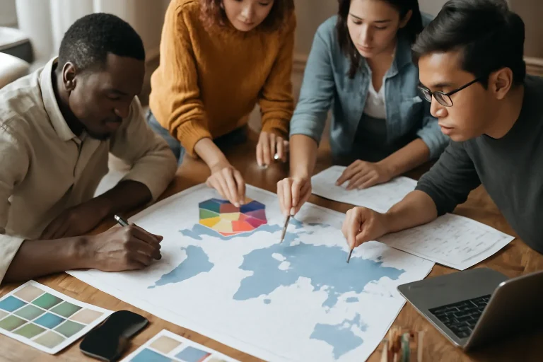 La globalizaci&oacute;n en el dise&ntilde;o: tendencias y desaf&iacute;os clave