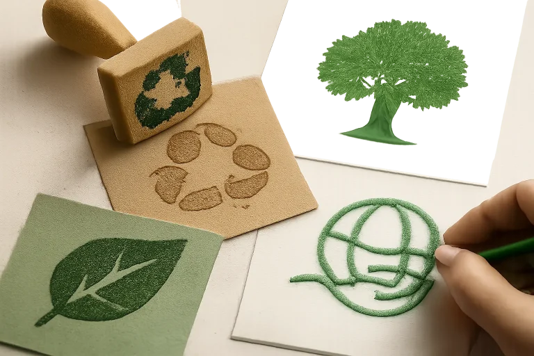 green logos