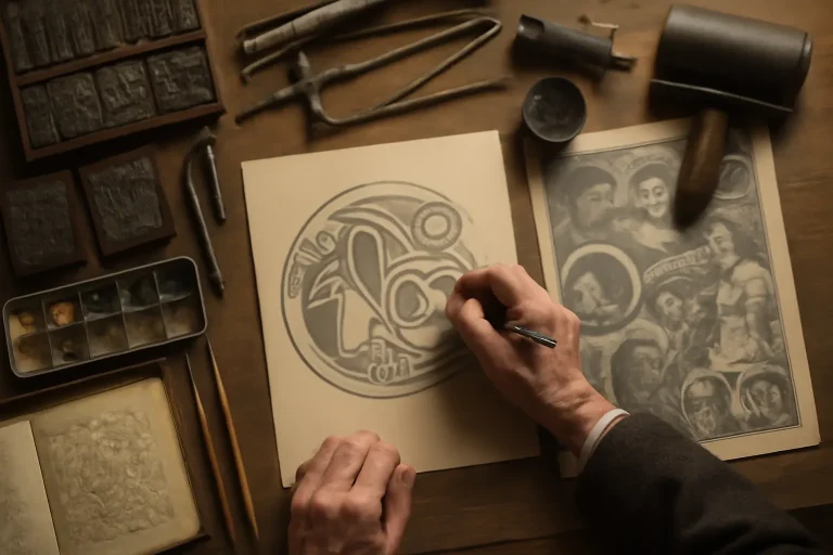 Historia del diseño gráfico: evolución y conceptos clave