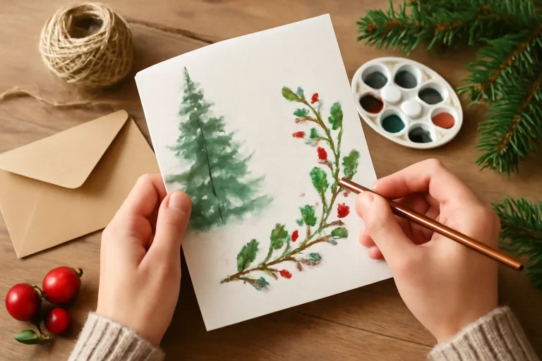 holiday greeting card design