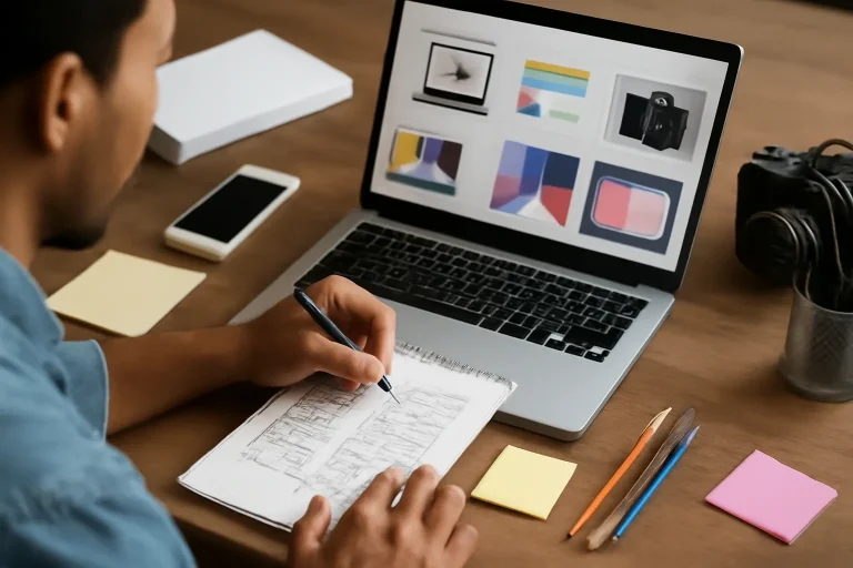 how to create online portfolio