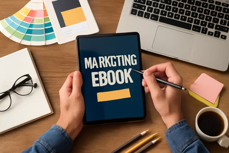 how to design a marketing ebook cover