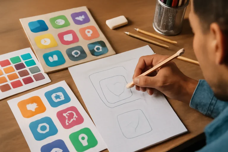 how to design app icons