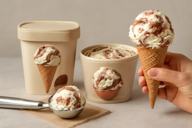 ice cream packaging