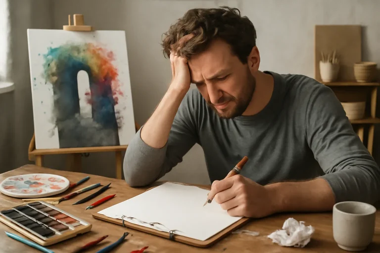 C&oacute;mo superar el bloqueo creativo: t&eacute;cnicas efectivas para recuperar tu inspiraci&oacute;n