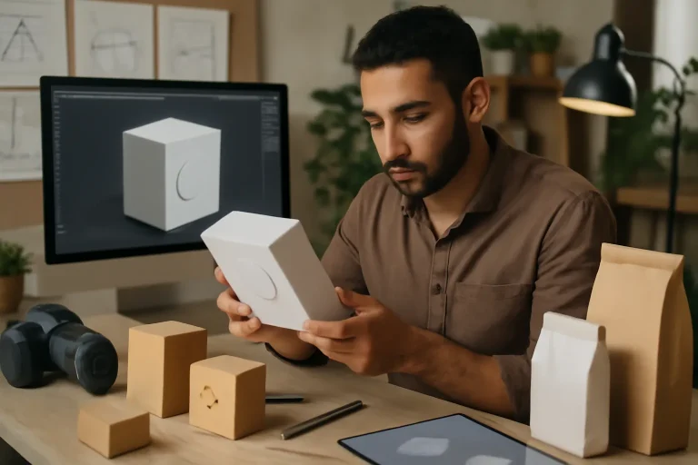 Dise&ntilde;o de packaging y animaci&oacute;n 3D por Mahmoud Shahin: innovaci&oacute;n visual efectiva