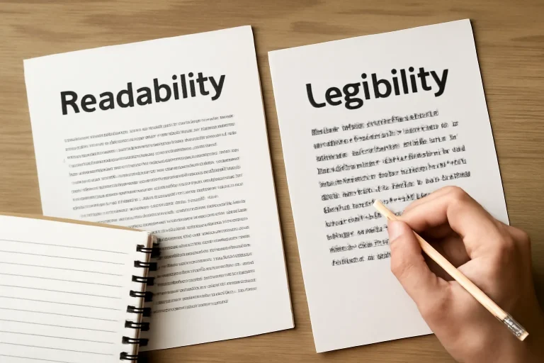 Diferencias clave entre readability y legibility para mejorar la experiencia de lectura