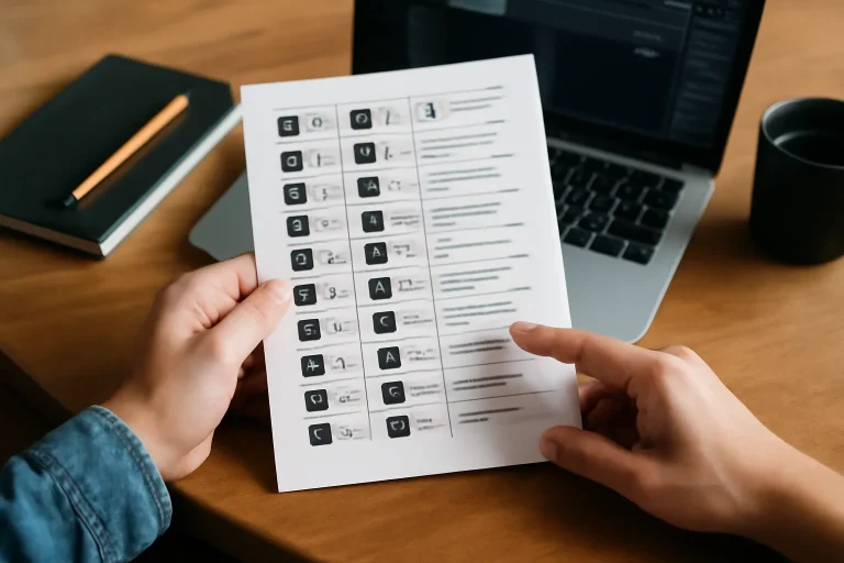 Guía rápida de atajos y cheat sheet para Adobe InDesign