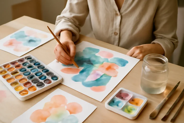 La tendencia del dise&ntilde;o en acuarela: c&oacute;mo incorporarla en tus proyectos creativos