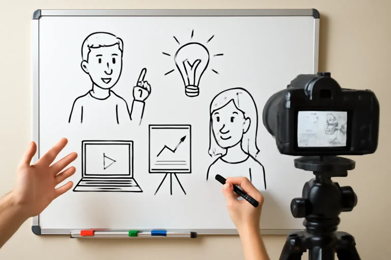 Consejos efectivos para crear videos de animación en pizarra blanca