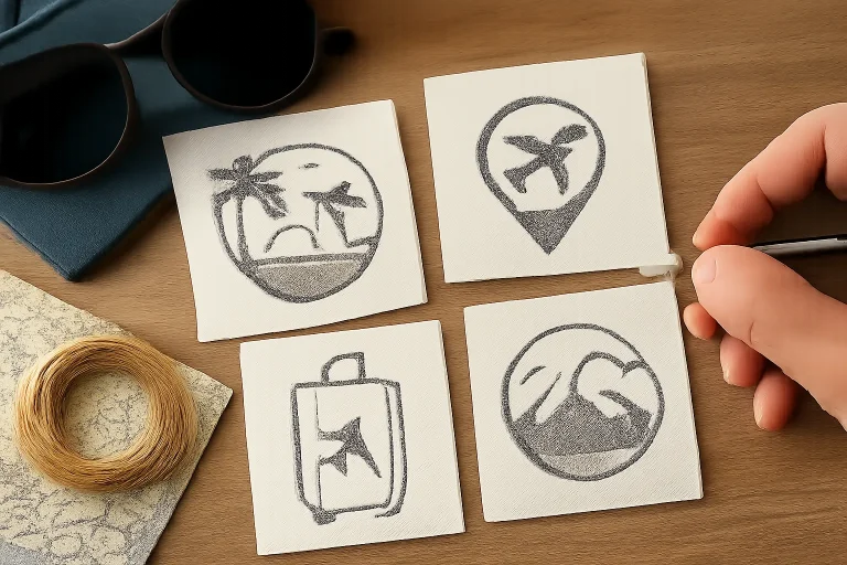 Logos de viajes: ideas y consejos para dise&ntilde;ar la identidad visual perfecta