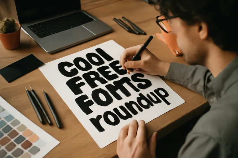 Las mejores fuentes gratuitas y modernas para dise&ntilde;adores creativos