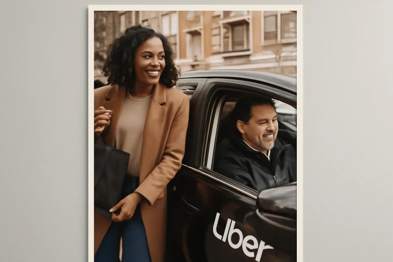 uber poster story