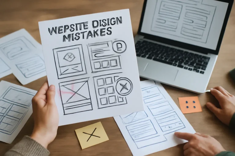 website design mistakes
